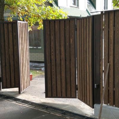 Купите и Закажите Ворота Гармошка: Лучшая Цена от 47006 руб, Установка под Ключ и Доставка в Междуреченске и по Области