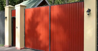 Купить ворота из профнастила Междуреченск, цена от 4068 руб.
